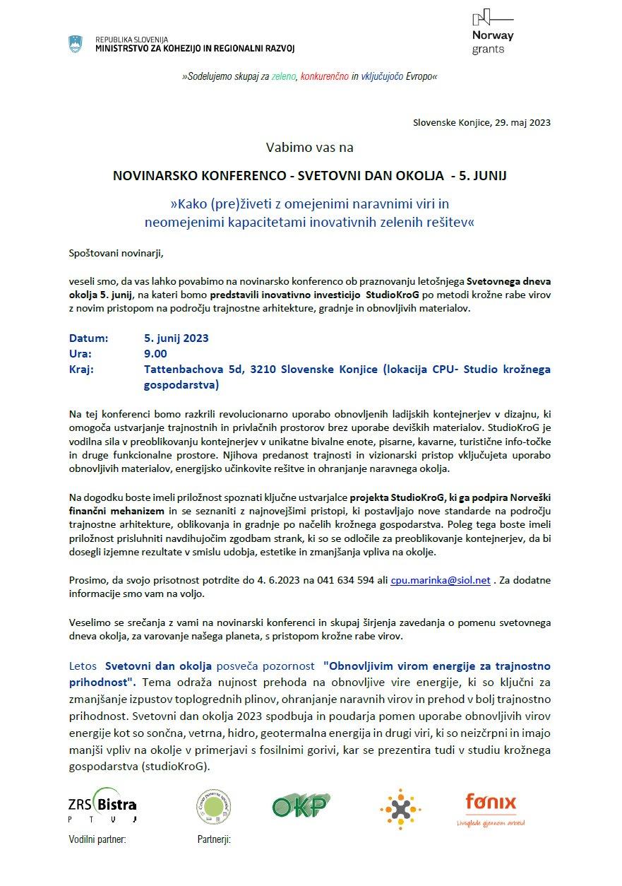 svetovni dan okolja