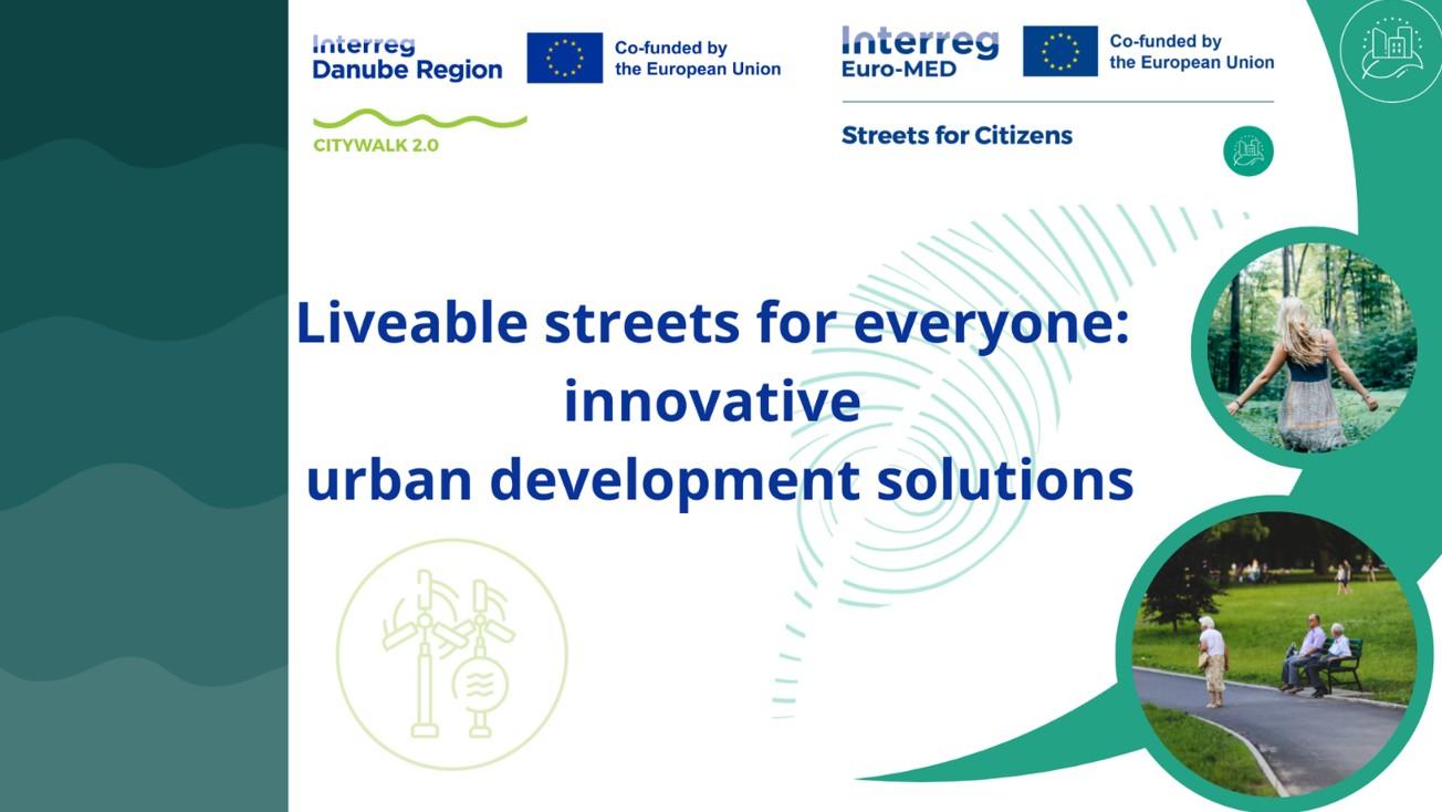 Zaključna konferenca z naslovom »Ulice za vse: inovativne rešitve urbanega razvoja«, 19. maj 2026 na Ptuju