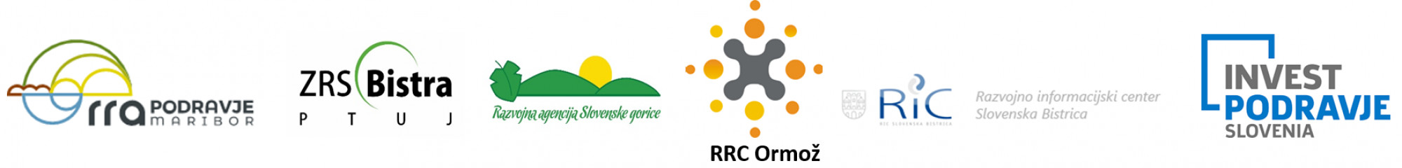 logoti Invest Podravje vsi partnerji