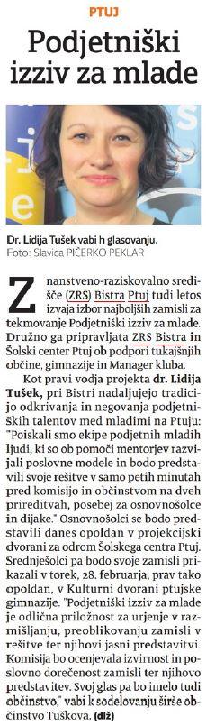 LIdija Tusek Vecer 23.2.2023