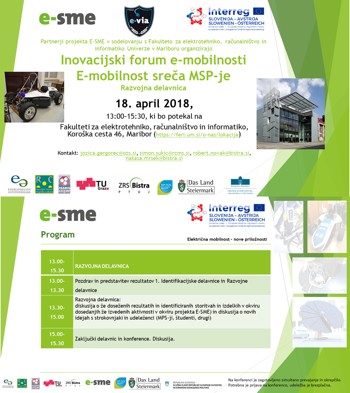 Razvojna delavnica E SME 18.4.2018